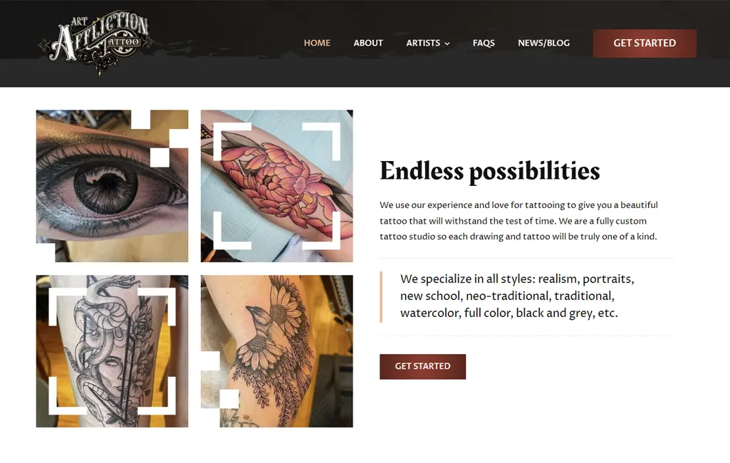 Art Affliction Studio